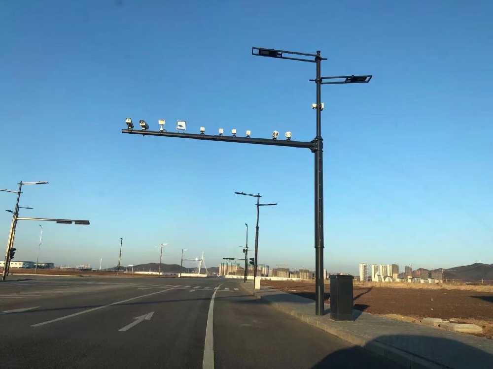 潍坊市黑龙江佳木斯综合路灯杆项目