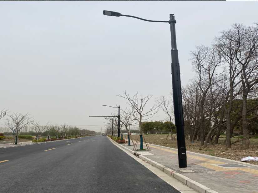 潍坊市上海综合杆 太阳能路灯工程